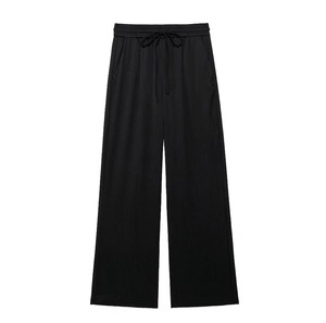Pantolon setleri iki parça bir takım zarif kadın Blazer nefes ceket düz pantolon katı rahat takım elbise sonbahar kış - Product Image 6