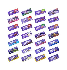 En kaliteli Milka çikolata barları tüm flavstock ve boyutları stokta mevcut