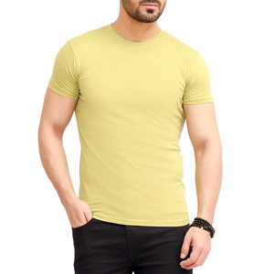 O คอผู้ชายผ้าฝ้ายเสื้อยืดที่มีคุณภาพสูงผ้าฝ้าย100% ผู้ชายการออกแบบใหม่ผ้าฝ้ายสบายเสื้อยืดที่มีโลโก้ที่กำหนดเองพิมพ์ - Product Image 1