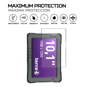 ฟิล์มกันรอย ANTISHOCK สำหรับแท็บเล็ตเทอร์ร่าแพด 1090 อินดัสทรี W81 โปร - Product Image 2
