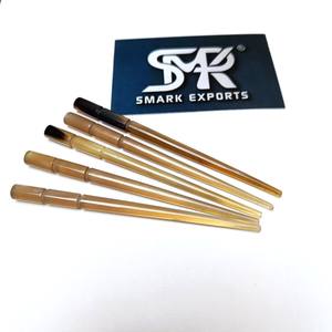 Luxury Light Color Cow Horn Kohl Applicator <b>Stick</b> Handmade Polished <b>Eyeliner</b> Tool Smooth Finish for Traditional Beauty Daily Use - Product Image 2