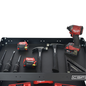 Carro de herramientas rodantes de acero inoxidable de 3 niveles del fabricante vietnamita con ruedas, opciones personalizables OEM - Product Image 3