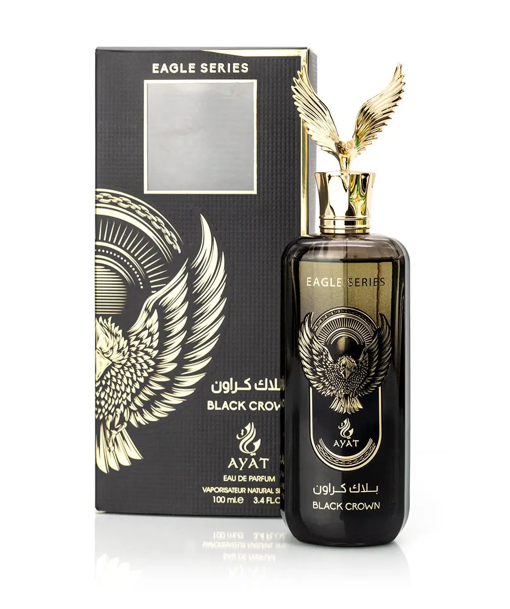 Ayat parfum BLACK CROWN Eagle Series 100ml By Ayat parfums dubaï arabe parfums longue durée