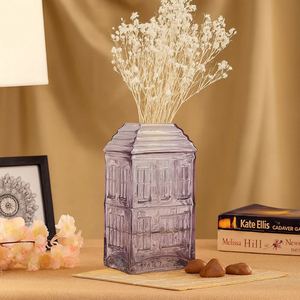 Jarrón de Vidrio Espejo de Lujo, Jarrón Decorativo Hecho a Mano para el Hogar y Flores - Product Image 6