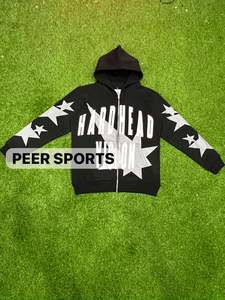 Venta caliente de los hombres sudaderas con capucha casuales Pakistán 100% algodón nuevo diseño ropa de calle pulóver para el invierno más vendidos bajo MOQ al por mayor - Product Image 5