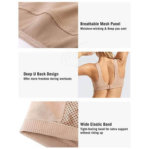 Ropa Deportiva Talla Grande, Sujetador Deportivo Sin Costuras de Alta Calidad con Soporte Superior, Secado Rápido y Transpirable para Yoga 2025 - Product Image 6