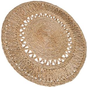 Vente en gros de tapis rond en jacinthe d'eau écologique pour l'exportation tapis de luxe haut de gamme pour le salon - Product Image 1