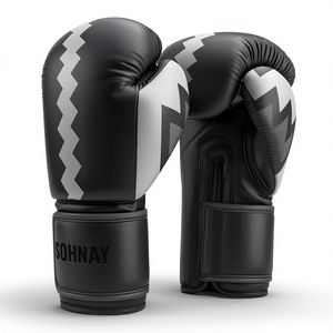 Guantes de Boxeo Profesionales de Cuero con Cordones para Adultos, 12oz, Alta Calidad, Agarre para Kick Boxing, Logotipo Personalizado, Ligeros, Venta al Por Mayor - Product Image 6