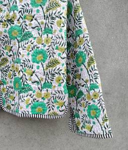 manufacturer and wholesaler <b>quilted</b> <b>jackets</b> reversible cotton <b>jacket</b> reversible coat outerwear coat gift for her - Product Image 3