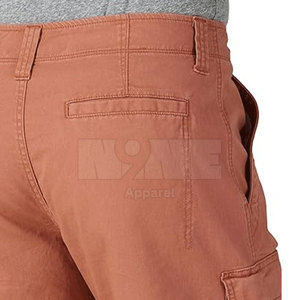 Meilleure vente de haute qualité 100% coton Cargo Shorts Solide Motif Vêtements d'entraînement pour un usage décontracté Offre Spéciale en ligne - Product Image 5