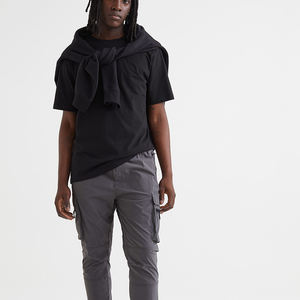 Vente en gros de pantalons de survêtement slim fit streetwear vierges pour hommes pantalons de jogging pour hommes joggings personnalisés - Product Image 1