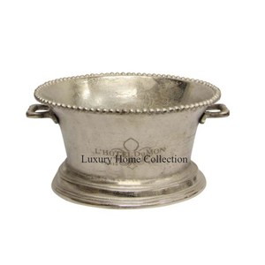Solid Heavy <b>Material</b> Silver Color Metal Durable Wine Bucket and Drinkware and Beverages Tubs Champagne Storage and Organization - Product Image 1