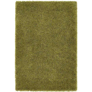 The Rugs Chicago Olive Green Shaggy Area Rug <b>Set</b> 90X150 cm - Product Image 3