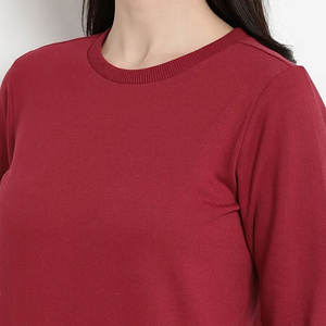 Sudadera Casual Unisex con Cuello Redondo para Mujer, Estilo Informal, Tejida, Holgada, con Estampado Tie-Dye Azul, para Otoño, OEM ODM 2024 - Product Image 5