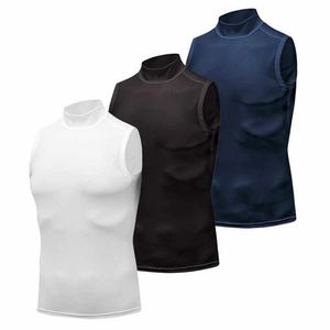2025 vente chaude été hommes nouvelles chemises de Compression haute élastique à manches courtes Fitness vêtements de sport Rash Guard - Product Image 6