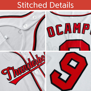 Custom Baseball Jersey <b>Black</b> Pinstripe V Neck Team Uniform Personalized Name And Number Sportswear Shirt - Product Image 6