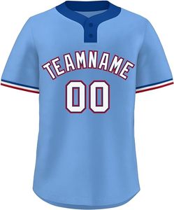 Venta caliente de alta calidad Jersey de béisbol de diseño de logotipo personalizado equipo de desgaste Jersey de béisbol - Product Image 5