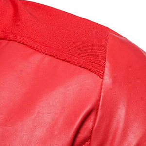 Wholesale Price Adult Size <b>Leather</b> <b>Jacket</b> Outdoor Use <b>Leather</b> <b>Jacket</b> Stand Collar <b>Men</b> <b>Leather</b> Winter <b>Jacket</b> - Product Image 4