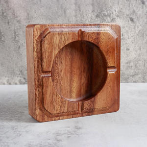 Cendrier à cigares en bois best-seller accessoires pour fumeurs cendriers à cigarettes en bois naturel faits à la main - Product Image 5