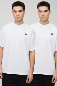 เสื้อยืดผู้ชายพิมพ์ลายพัฟ3D เสื้อยืดคอกลมพิมพ์ลายแขนพองเข้ารูปโอเวอร์ไซส์ผ้าคอตตอน240กรัมพิมพ์โลโก้ตามสั่ง - Product Image 3