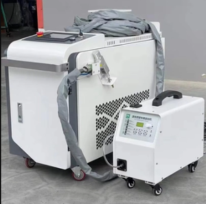 Manual de mano 1000W/1500W/2000W/3000W máquina de soldadura láser de fibra nueva condición 4 en 1 para soldadura de acero inoxidable - Product Image 1