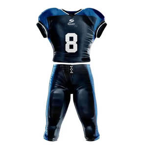Uniforme de football léger et durable avec ceinture élastique, tissu 100% polyester, conçu pour les joueurs - Product Image 1