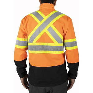 เสื้อแจ็คเก็ตผู้ชายแบบมีฮู้ดสั่งทำพิเศษ สีพื้น ระบายอากาศได้ดี สำหรับฤดูหนาว ปลอดภัย เหมาะสำหรับทำงาน ขายดี ราคาสมเหตุสมผล - Product Image 4