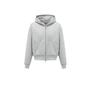 Venta al por mayor 100% sudaderas con capucha de algodón con 3D bordado Stonewash patrón sólido Impresión digital logotipo frontal ajuste suelto - Product Image 4