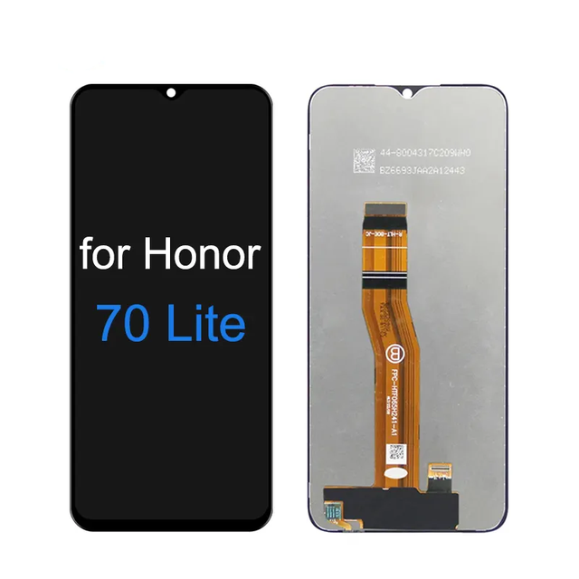 Original High Quality 100% Working Tested Mobile Phone LCD Touch Digitizer Screen Frame Assembly Honor 70 Lite 1 Year
