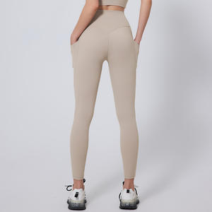 Women's Comfortable Quick Dry Athletic Jogger <b>Leggings</b> 2-Pc Eco-Friendly Fitness Gym Sport Yoga Jackets Set Outfits for Workouts - Product Image 3