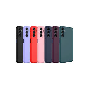 Pour Samsung Galaxy A35 HRMN Mara Protection Premium Coque de lancement - Étui en silicone liquide anti-traces de doigts Lila pour A53 A34 A24 - Product Image 3