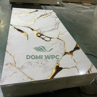 Lámina de Mármol de PVC Personalizable de 1220*2400*3mm, Lámina de Mármol de Plástico UV, Tablero UV para Proyectos de Vivienda