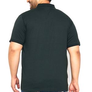 Polo brodé personnalisé OEM en coton à manches courtes pour hommes, grande taille, contrastant, pour le golf, vente en gros 2026 - Product Image 4