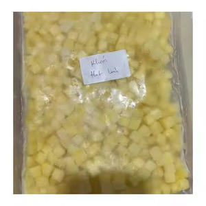 Iqf ผลไม้แช่แข็งหั่นเต๋าครึ่งซีกสับปะรดแช่แข็งแบบใหม่ - Product Image 4