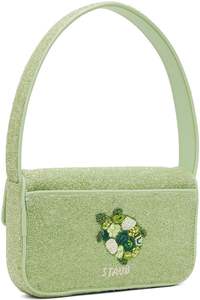 Sac à main à motif de broderie avec ceinture à sangle pour femme - Product Image 5