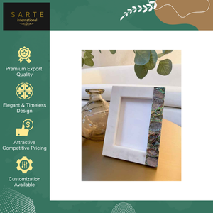 Revendeur de confiance vendant des cadres photo en marbre personnalisés faits à la main de luxe pour la décoration de la maison à bas prix du marché - Product Image 3