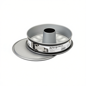 Molde para Pastel Antiadherente de Acero Inoxidable Guardini ELEGANCE Gris 70026, 26 cm de Diámetro, Herramienta Esencial para Repostería - Product Image 2