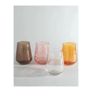 Approvisionnement direct en usine de gobelets en verre martelés soufflés à la main personnalisés disponibles à un prix abordable - Product Image 6