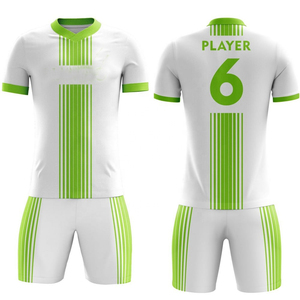 Conjuntos de Uniformes de Fútbol de Manga Corta para Hombre, Personalizados, de Secado Rápido, para Entrenamiento de Fútbol, Club, OEM, Más Vendidos - Product Image 3