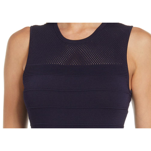 Abito Vince Camuto Bodycon senza maniche in maglia blu navy, taglia media - Product Image 2