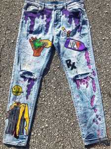 Personnaliser les jeans avec un logo personnalisé - Product Image 2