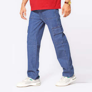 Vente en gros de nouveautés Pantalons stretch pour hommes Jean Pantalon Fashion Casual 2025 Blue Denim pour hommes Jeans Nouveau Service OEM de haute qualité - Product Image 1