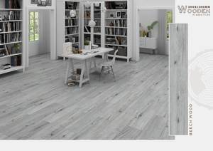 Indian Factory's Modern 200x1200 Azulejos de porcelana vitrificada Marrón antideslizante Morbi Tablón de madera Cerámica para piso Estilo rústico - Product Image 6