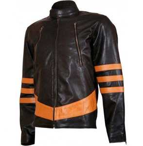 Blouson de moto unisexe en cuir coupe-vent, fabrication OEM sur mesure, couleurs et designs personnalisés 2026, toutes saisons - Product Image 3