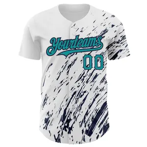 Nuevo jersey de béisbol de la mejor calidad, transpirabilidad, impresión personalizada mejorada, diseño enfocado en la comodidad - Product Image 3