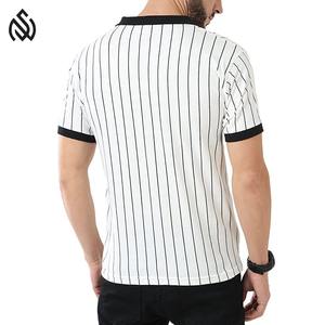 T-shirt polo en tissu de coton confortable fabriqué au Pakistan T-shirt polo au design unique pour homme de couleur unie 2025 - Product Image 5