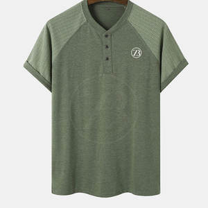 T-shirts légers 100% coton pour hommes Séchage rapide Respirant pour une utilisation en extérieur Prix bas - Product Image 1