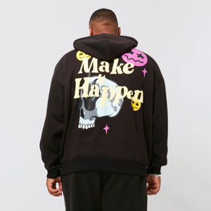 Sweat à capuche personnalisé 100% en coton imprimé bouffant Hommes Femmes Vente de gros OEM 2025 Fashion Streetwear - Product Image 6