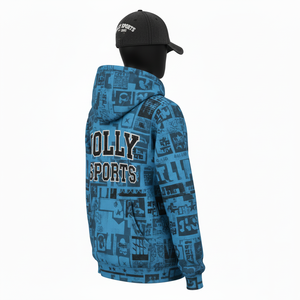 เสื้อฮู้ดซิปผู้หญิง คุณภาพสูง 320 GSM ผ้าฝ้ายผสมโพลีเอสเตอร์เนื้อฟลีซ แบบสองสี พร้อมโลโก้สั่งทำพิเศษ เสื้อฮู้ดซิปแบบพื้นฐาน - Product Image 5