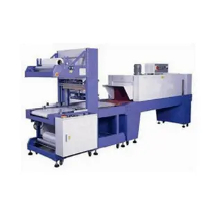 PE Heat Film Shrink Sleeve Shrink Wrapping Packaging Machine With Shrink Tunnel wrapping machines